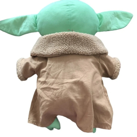 STAR Wars The Mandalorian Plush Stuffed 18" Pillow Buddy Baby Yoda - Picture 2 of 5